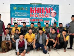 Pena Santri 2024 Bersama Foalkes Duba, Gelar Khitan Massal dan Pemeriksaan Kesehatan Gratis