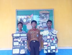 Lomba Mading di UPTD SMP Negeri 3 Kamal. Kreativitas dan Kebersamaan Siswa Berkobar