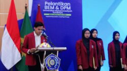 Presma Nasrawi Resmi Lantik Menteri Kabinet Resonansi Aksi BEM UM Surabaya Periode Tahun 2025-2026