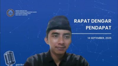 Kuatkan Sinergi Nasional: Badan Legislatif FKMSB Pusat Gelar “Rapat Dengar Pendapat”