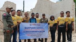 Kolaborasi Kemanusiaan, IWO Sumenep dan DRT The Big Family Bantu Korban Puting Beliung di Karduluk