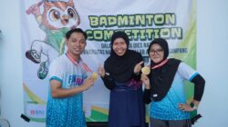 Final Sengit Tiga Set! Pasangan Dosen Raih Juara Badminton Dies Natalis ke-4 UNT Al Muafa Sampang
