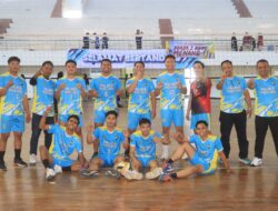 Kapolsek Krejengan Pimpin Tim Voli Polres Probolinggo Juara Kapolda Jatim Cup 2026 Rayon II