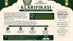 Nama LPAI Nurur Rahmah Dicatut dalam Berita MBG, Lembaga Minta Masyarakat Tabayyun