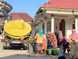JIP Gandeng BPBD Pamekasan Bantu Air Bersih kepada Warga Bujur Timur yang Kekeringan