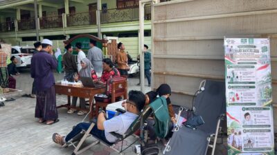 Fatayat NU Pamekasan Turun ke Pesantren, Gelar CKG dan Aksi Donor Darah Jelang Hari Santri Nasional 2026